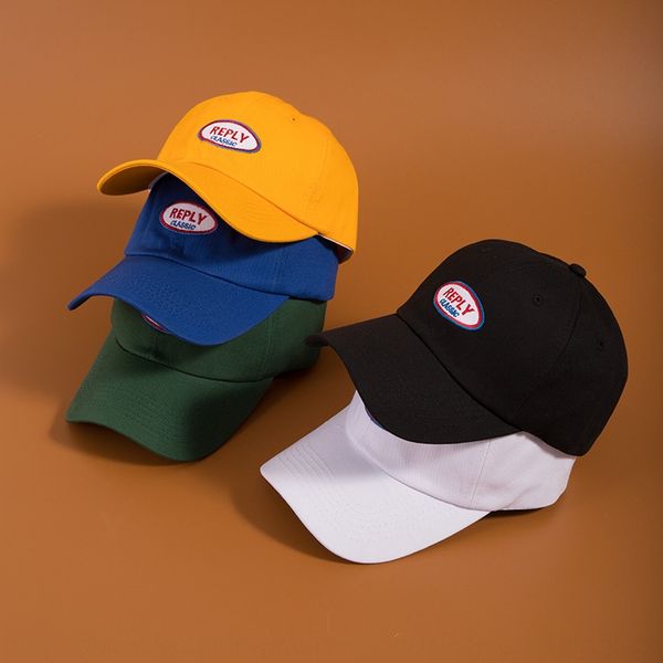 

female summer korean baseball hat style cap all-match lovers student street fashion hat baseball cap male fashion, Blue;gray