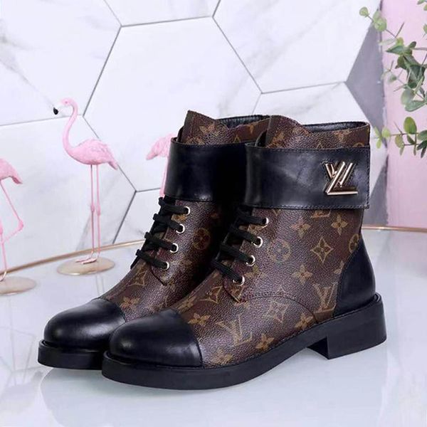 

women shoes casual boots leather botas mujer luxury motorcycle bottes femmes wonderland flat ranger luxury lady shoes fashion type drop ship, Black