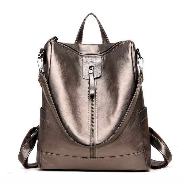 

new women's korean fashion multi-purpose single shoulder solid color pu soft bag women's shoulder bag