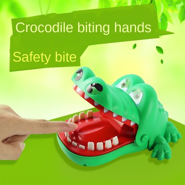 

gsadc creative spoof trick-making parent-child interactive game finger biting crocodile internet toy toy celebrity products trick children&#