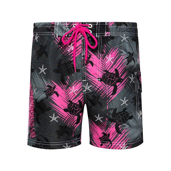 

mens summer beach shorts board shorts sea turtle printed surf life swimming trunks breathable beach pants 3 color eu size s-2xl