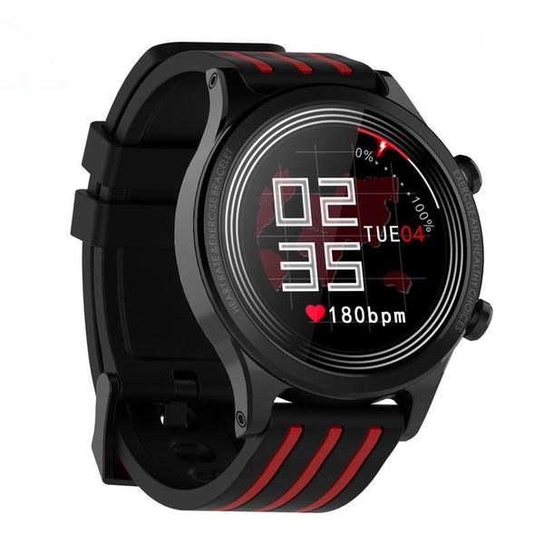

bluetooth smart bracelet ip68 waterproof wearable intelligent health monitor touch dispaly screen sports smart watch 3 colors