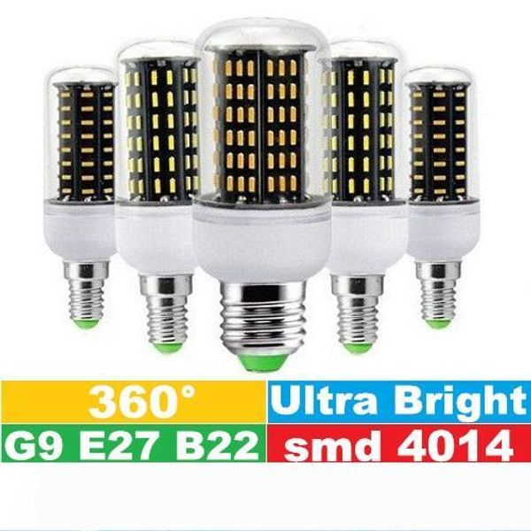 

12w 18w 25w 30w 35w led bulb e27 e14 gu10 g9 led lights ultra bright smd 4014 led corn lights ac 85-265v