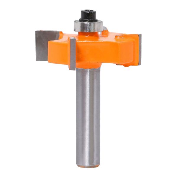 

4-wing kerf cutter 8mm shank slotting cutter router bit woodworking -10mm