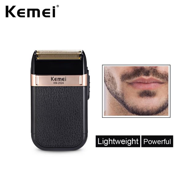 

kemei electric shaver for men electric razor twin blade reciprocating usb rechargeable shaving machine washable beard trimmer ozgnd