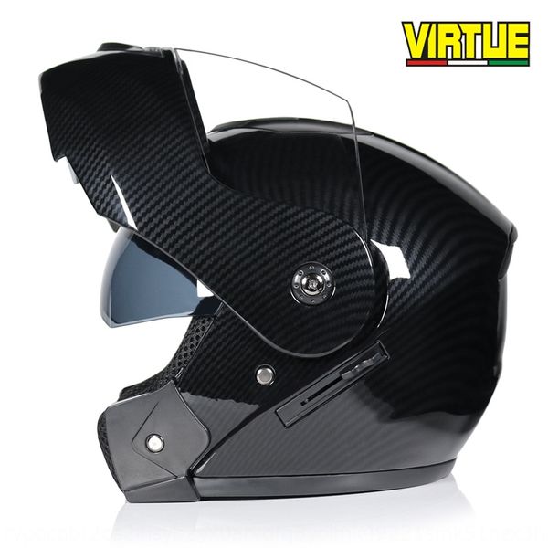 

virtue cover electric universal for men and women four seasons double lens half-covered motorcycle motorcycle helmet full helmet