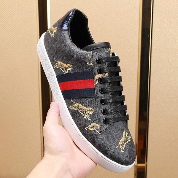 

fast delivery mens shoes scarpe da uomo breathable outdoor walking footwears low plus size shoes mens tigers sneakers, Black