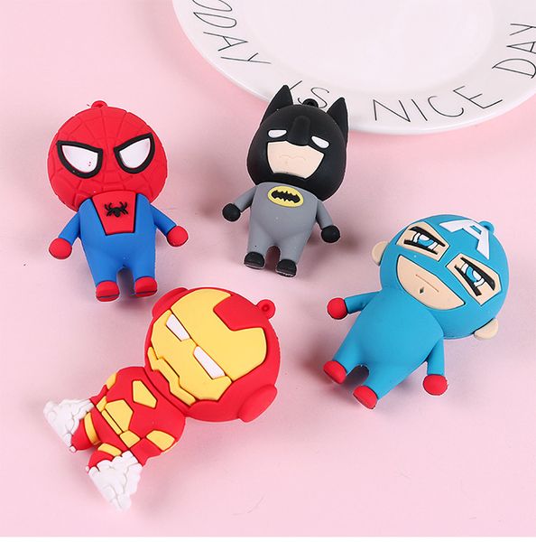 

anime peripheral avengers character key chain toy creative children doll key chain pendant, Slivery;golden