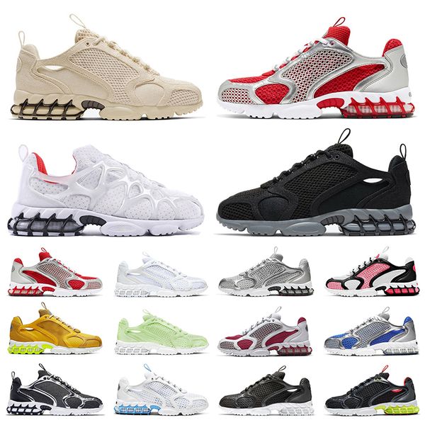 

fashion zoom spiridon caged 2 fossil men women running shoes triple white bright cactus cool grey outdoor mens trainers sports sneakers