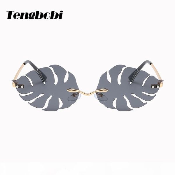 

brand designer oval sunglasses vintage women candy color fashion male small glasses rimless party beach eyewear uv400, White;black