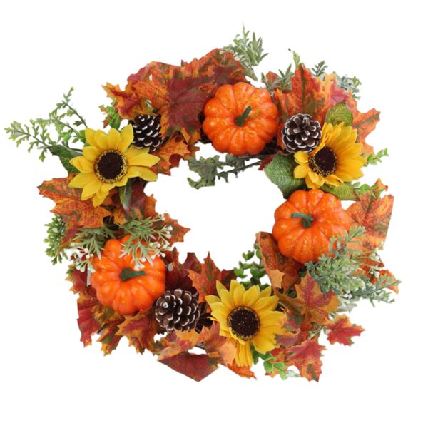 

decorative wreath artificial flowers plants garland for wedding venue decor