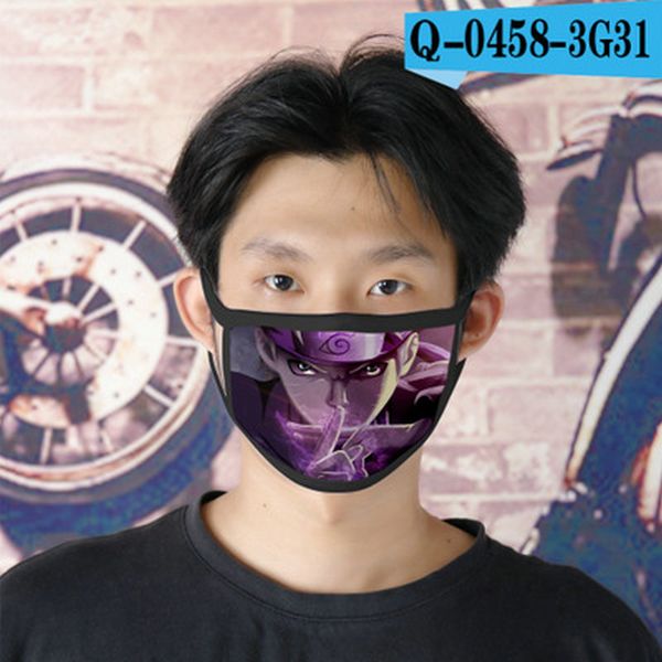 

ao 05 naruto girls reusable ao cartoon mask designer face for naruto cubrebocas tapabocas face mask oguqd toys2008, Black