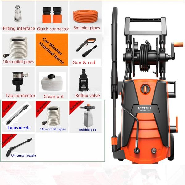

2100w high pressure car washer kit