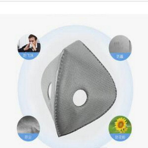 

2020 sports mask filter pm2.5 remplacement filter cloth for face mask insert 5-layer protective anti-fog haze dust-proof breathable filter d