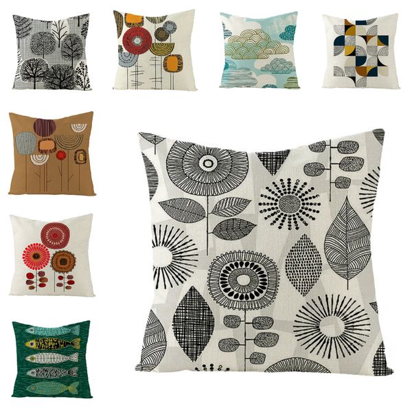 

лии пѬоой веок printed подђка дело 45x45cm лнное подђка обложка дл пални дом