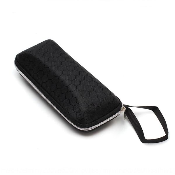 

universal classic football surface zipper case case screwdriver glasses box mirror cloth screwdriver high-grade glasses box, Blue