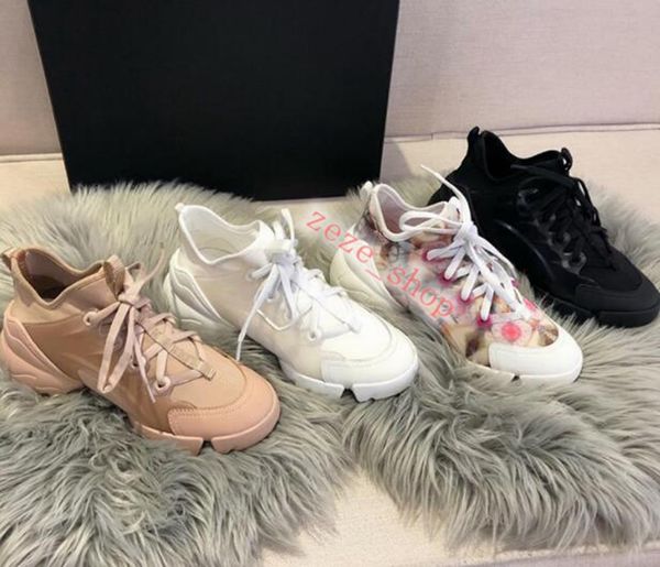 

2020 xshfbcl spring summer designer casual shoes fashion flowers sports woman shoes running printing lace thick bottom lusso bowling shoe la, Black;red