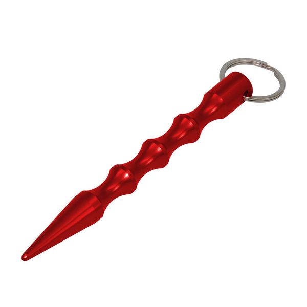 

многофункциональный самооборона spike брелок для сумки брелок charm висячие подвеска автомобиля брелки брелок женщины мужчины, Silver