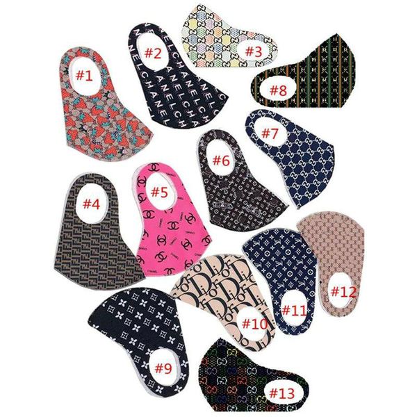 

face mask letters printing masks sunproof dustproof cycling anti dust mouth cover breathable thin masks for men women e4301, Blue