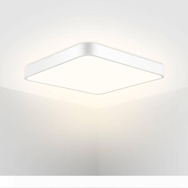 

squre led ceiling lights 1pcs 110v 500mm 36w led thin ceiling lamp square warm white light