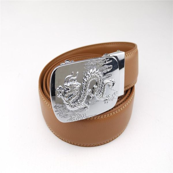 

designer belt brand automatic buckle head leather belt men and women fashion luxury waiting belt good quality, Black;brown