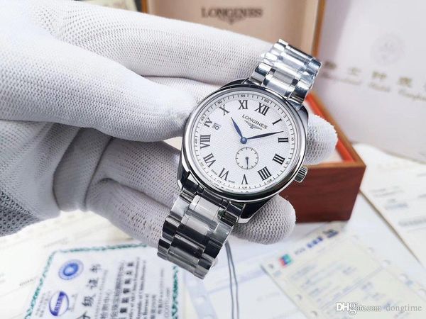 

new mens watch mens mechanical automatic watch japanese movement sports watch luxury fashion casual wristwatches business ep1125002, Slivery;brown