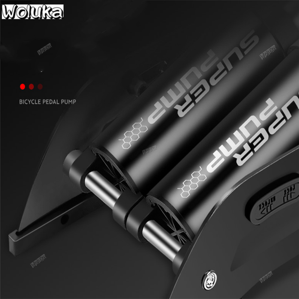 

vehicle-mounted inflator pedal portable high pressure pump automobile tire foot step dual cylinder car pump cd50 q06