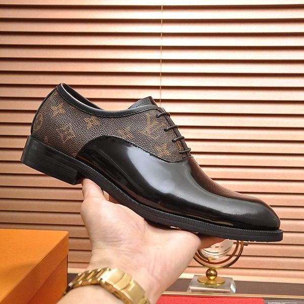 

new arrival mens casual shoes formal leather design minister derby luxury style fashion mens dress shoes plus size chaussures pour hommes