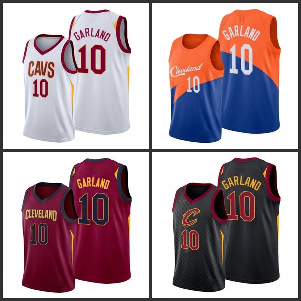 

cleveland cavaliers darius garland men city basketball jersey, Black