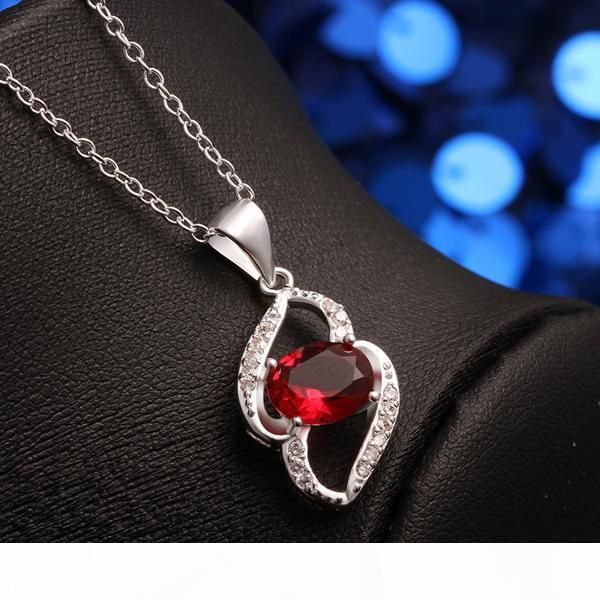 

k новое прибытие моды женщин; s gemstone 925 серебряные ожерелья подвеска 10 шт смешанный стиль, оптовая стерлингового серебра подвеска nec, Silver