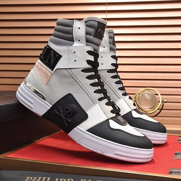 

men shoes sneakers fashion version male footwears with origin box men shoes boots casual clearance luxury phantom kick $hi, Black