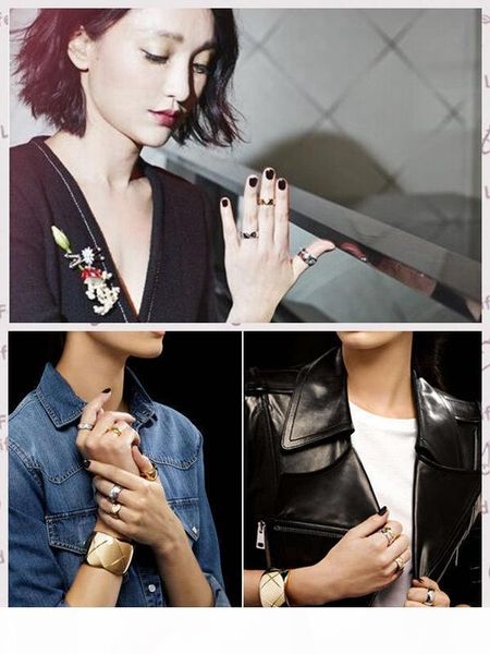 

s ring fashion men real italina rigant genuine bear austria crystal 18k gold plated rings for women titanium rings for women rings chin, Silver