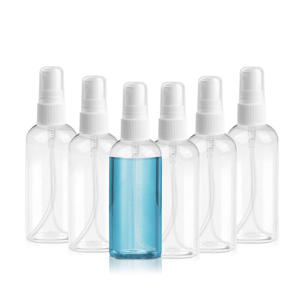 

spray bottles 100ml empty bottle, mini travel size spray bottle accessories refillable container mist bottles clear travel bottles