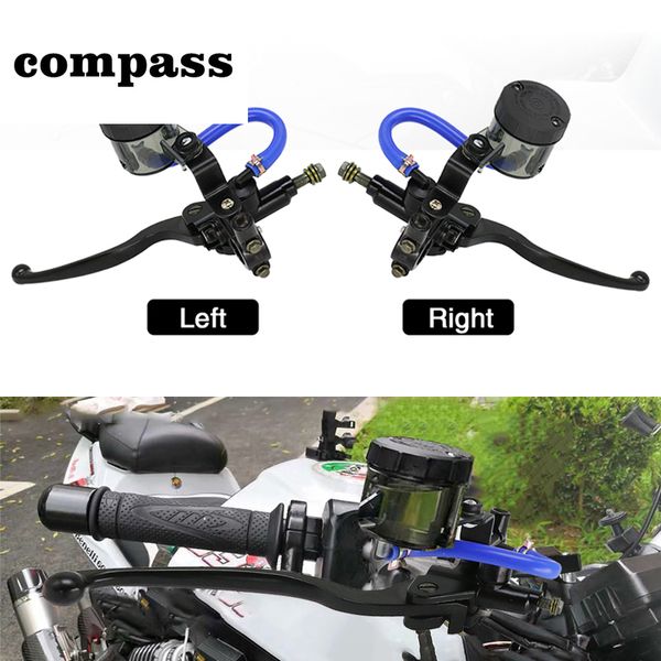 

motorcycle front brake pump master cylinder clutch assembly right&left adjustable brake lever big cup for lc150