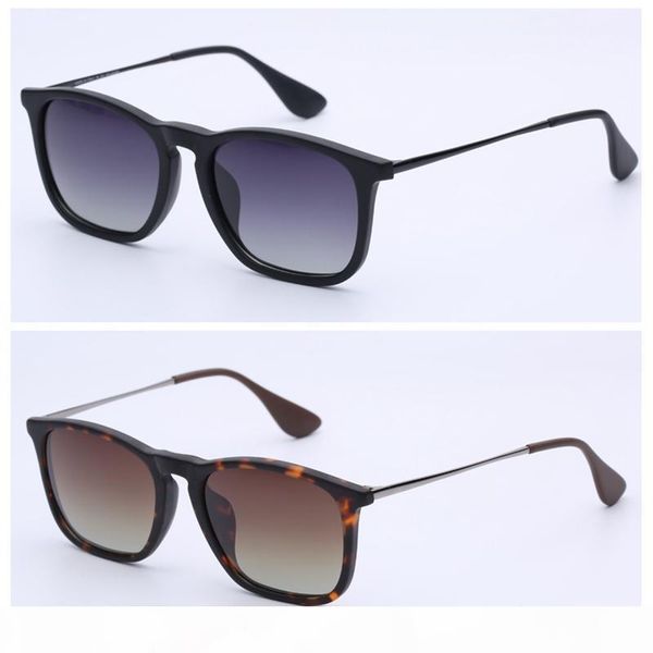 

sunglasses chris real polarized lenses men women sunglasses with brown or black leather case packages, retail accessories, White;black