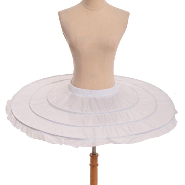 

skirts women ballet petticoat white crinoline hoop bustle pannier, Black