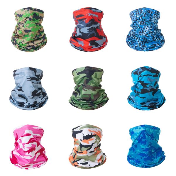

camouflage skull national flag magic skull scarf cycling seamless balaclava head scarves headband neck face warmer motorcycle b #647#618#600, Black