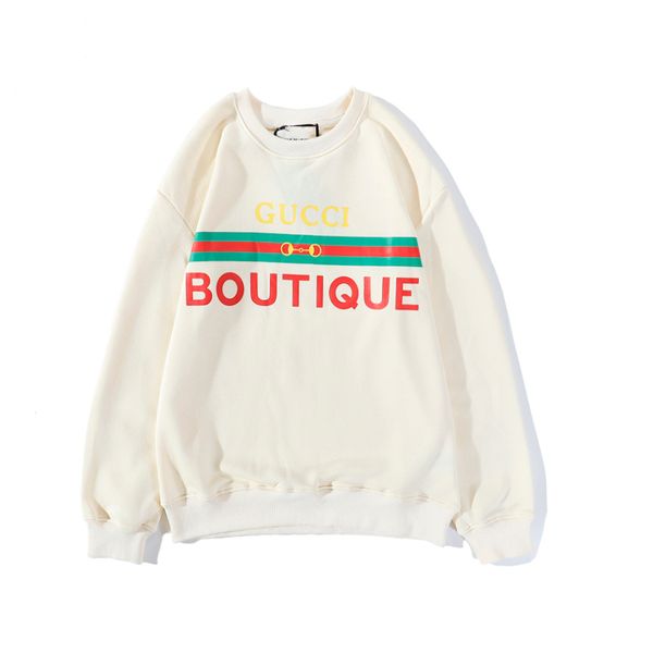 

2020 all new italy sweaters home 2020 new autumn and winter clothing embroidery patterns, black, apricot, size  a xxl, White;black