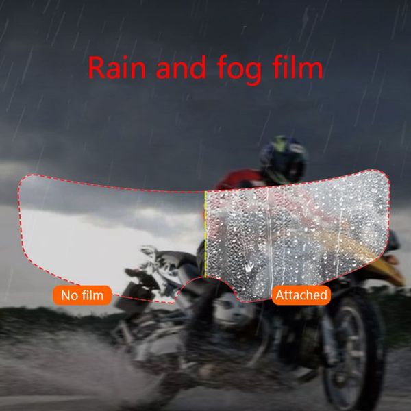 

rainproof and fog-proof lens patch motorcycle helmet anti-fog film t8wf