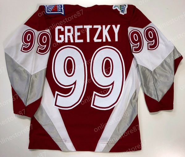 

wayne gretzky 1999 new york rangers hockey jerseys 100% personalized embroidery customize any name and digit jersey, Black