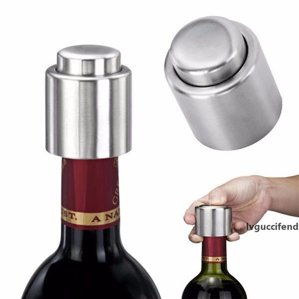

stainless steel vacuum wine bottle sers sealed storage plug bottle cap wine bar tool