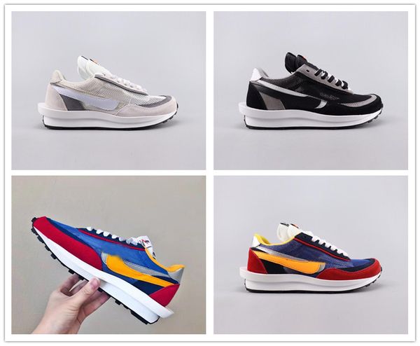 

ldv waffle daybreak trainers mens sneakers for women fashion running shoes, Black