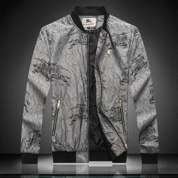 

2020 new casual coat men jacket designer fashion autumn solid plaid thin men domber jacket stand collar european mens clothing, Black;brown