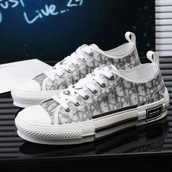 

oblique technical canvas b23 sneaker men 's shoes drop ship lightweight outdoor walking shoes breathable style lace -up casual men sho