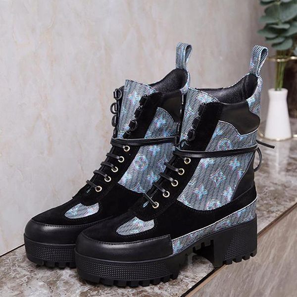 

women boots shoes high -motorcycle autumn winter shoes martin fashion boots chaussures de femme luxury design lady shoes l68 vintage, Black
