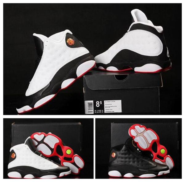 

new stylish 13s chicago basketball shoes jumpman 13 flint bred hyper royal he got game men sports shoes sneakers
