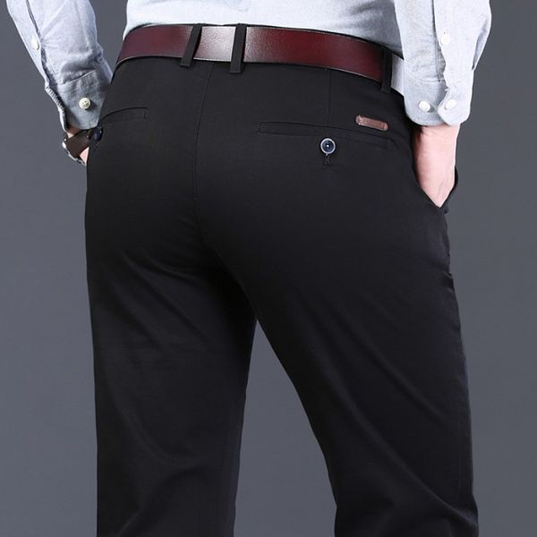 

men casual pant, Black