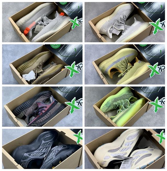 

fashion reflective wave runner kanye west mens running shoes orange teal carbon blue tie dye magnet bone men women stylits sneakers