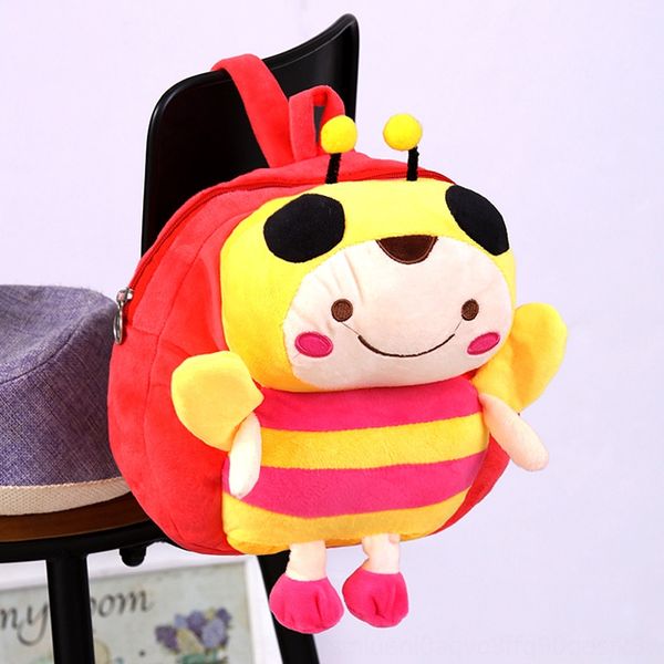 

children's backpack 2019 new cute cartoon little elephant bee rabbit backpack children's travel plush bag