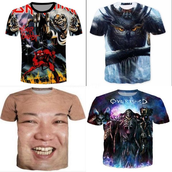 

new 2020 summer big small orse crocodile t-sirt good quality plus size men round neck sort sleeve polo casual sirt print sirt#472, White;black